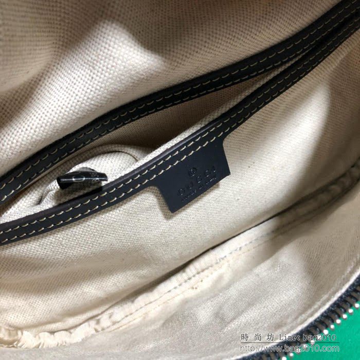 GUCCI古馳腰包 新款 專櫃品質 233269 進口牛皮 男士腰包 時尚單品 藍pvc  ydgq3411